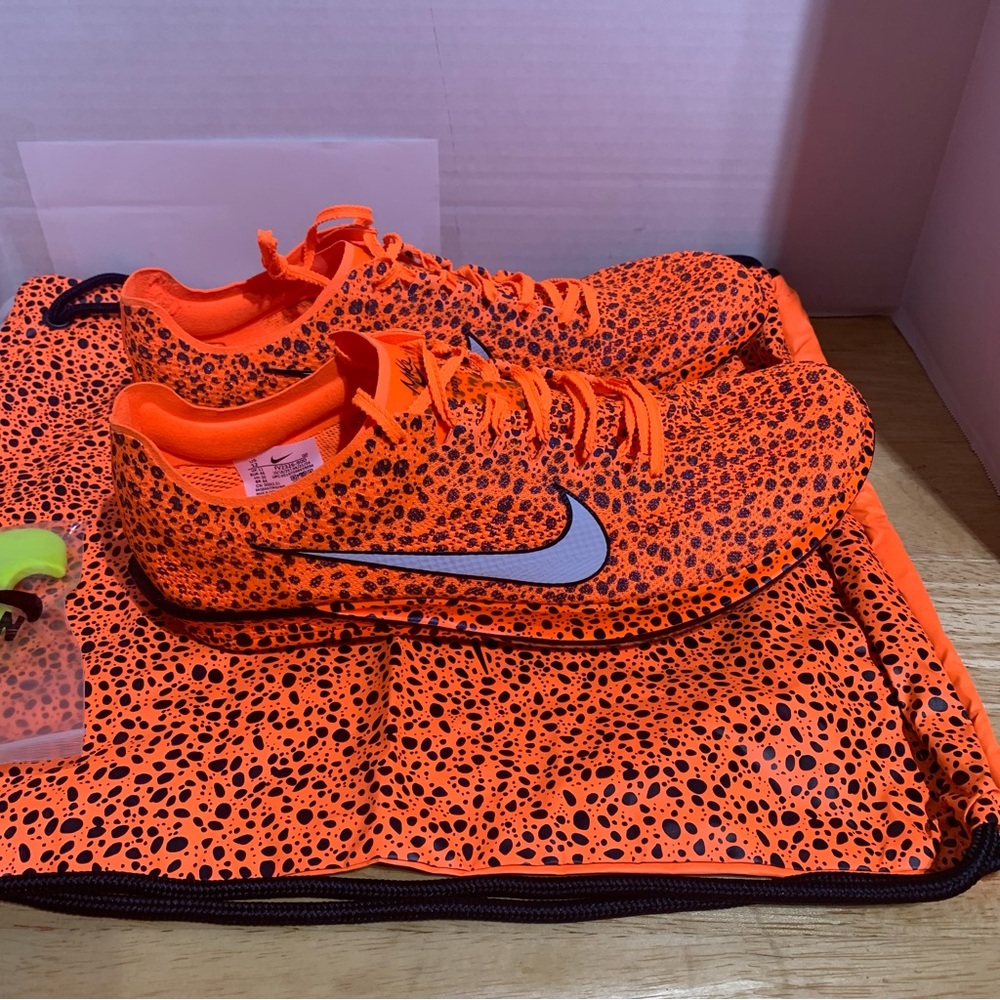 Size‎ 12 - Nike ZoomX Dragonfly 2 (Orange/Black) Men's Track Spikes - Picture 3 of 7
